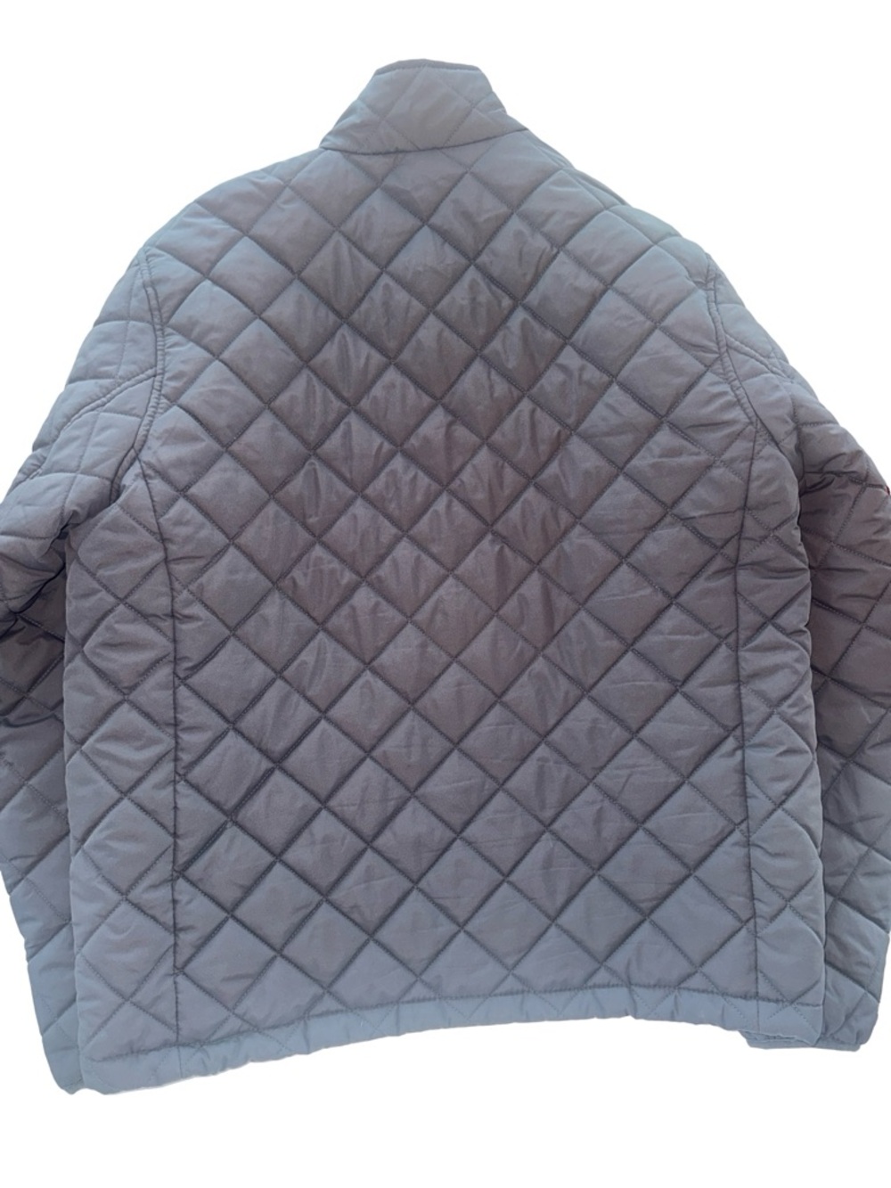 Hawke & Co Gray Diamond-Quilt Puffer Jacket - Picture 4 of 4